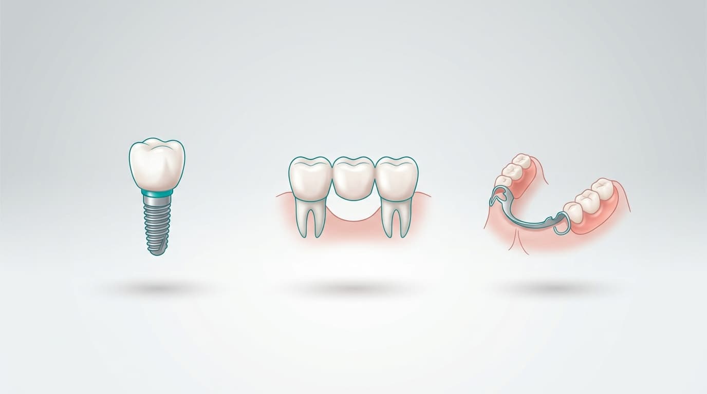 Options de prothèses dentaires 2026 — Dr Christina Dickel, München-Oberföhring