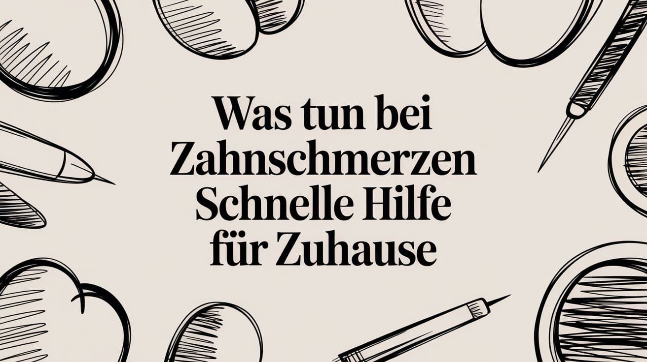 Was tun bei Zahnschmerzen schnelle hilfe für zuhause