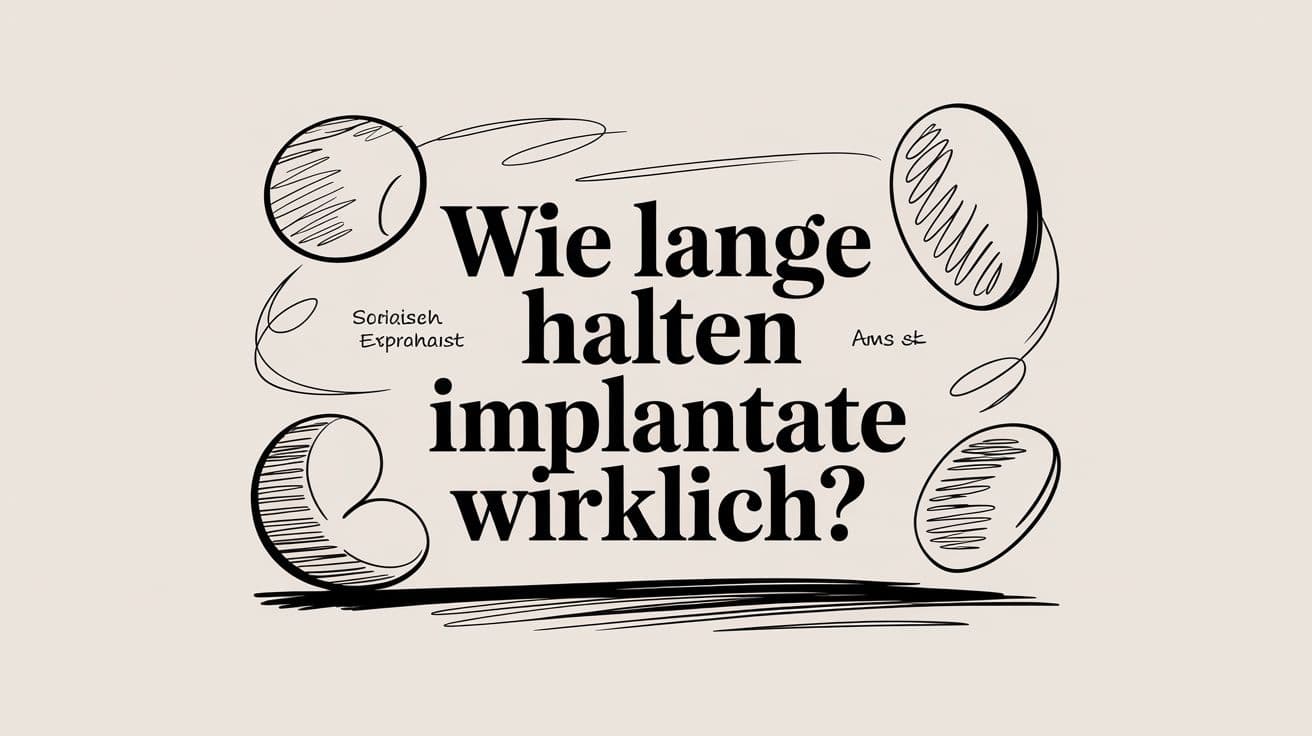 Wie lange halten implantate wirklich?