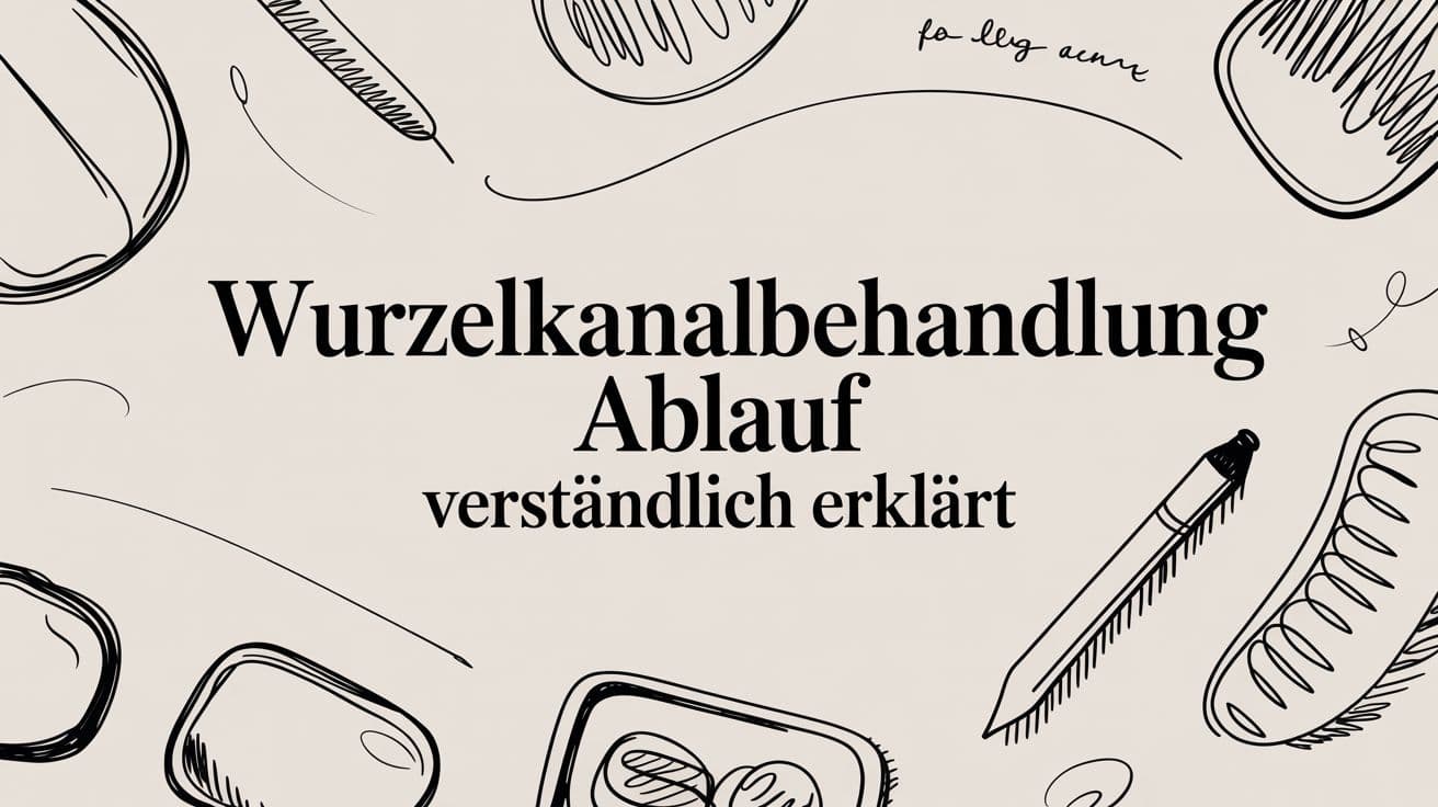 Wurzelkanalbehandlung ablauf verständlich erklärt