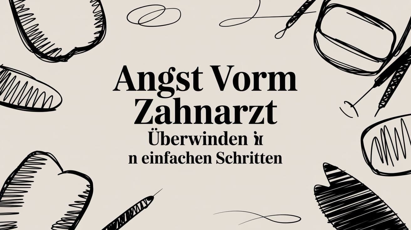 Angst vorm Zahnarzt überwinden in einfachen Schritten