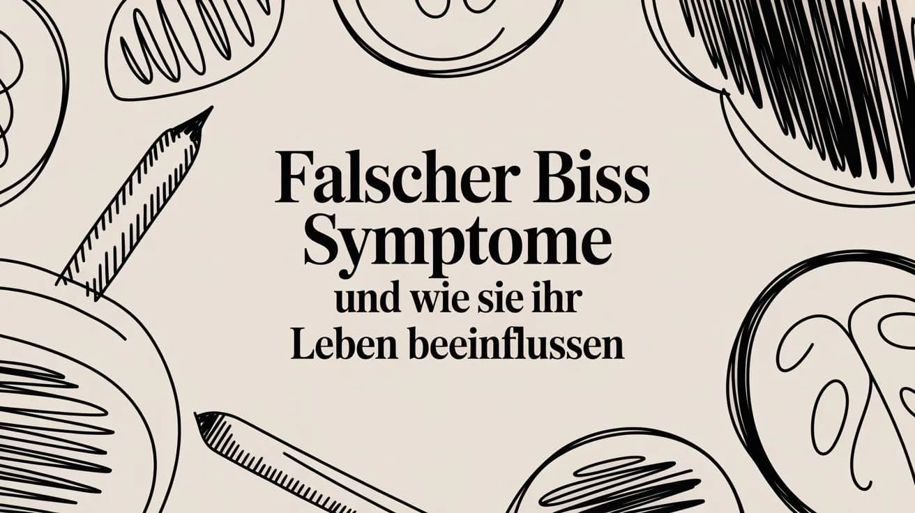 Falscher Biss Symptome und wie Sie Ihr Leben beeinflussen