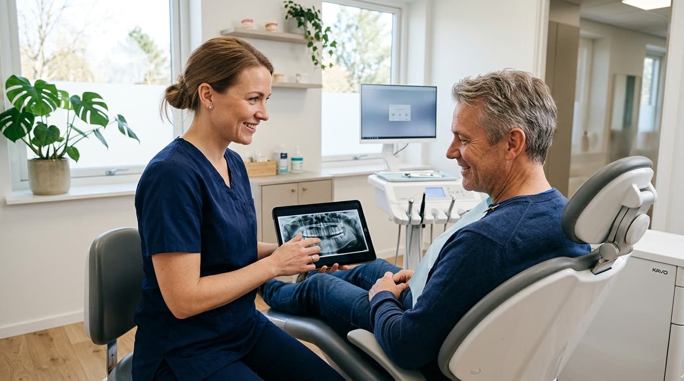 Karies unter der Brücke: Symptome, Diagnose und Behandlung