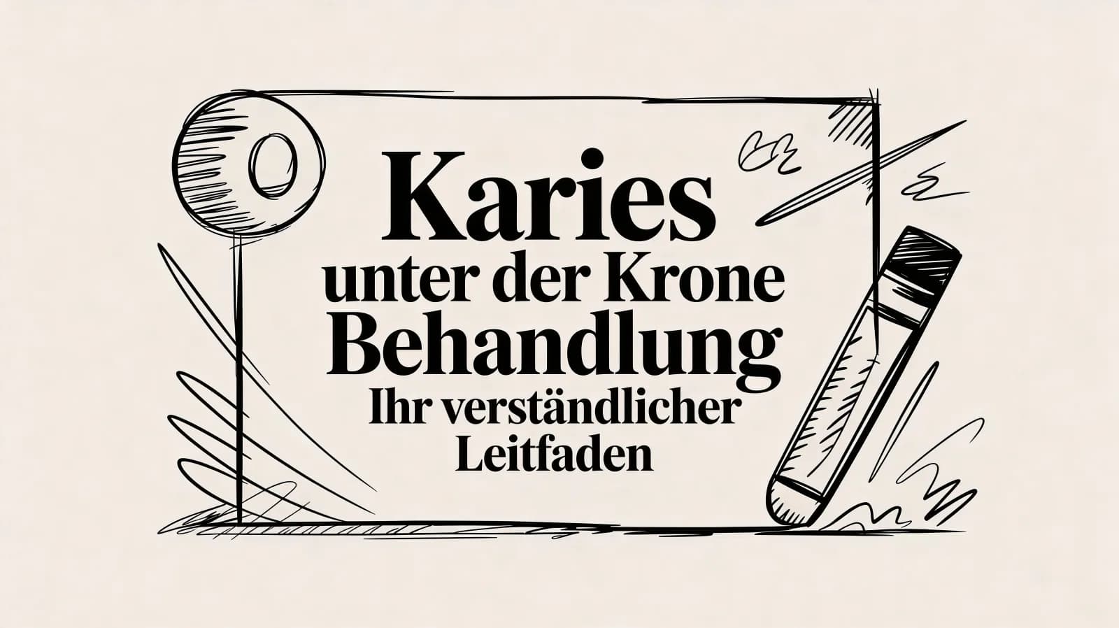 Karies unter der Krone Behandlung Ihr verständlicher Leitfaden
