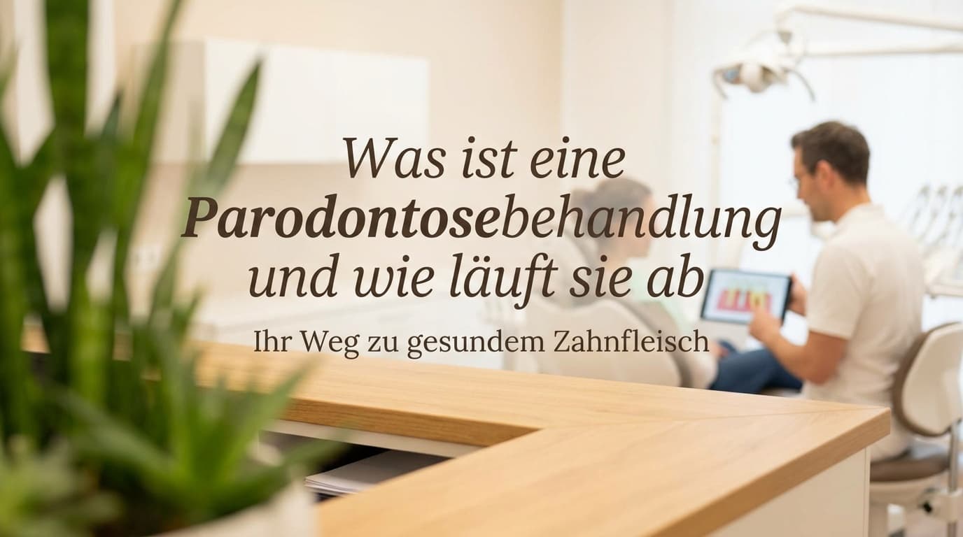 Was ist eine Parodontosebehandlung und wie läuft sie ab