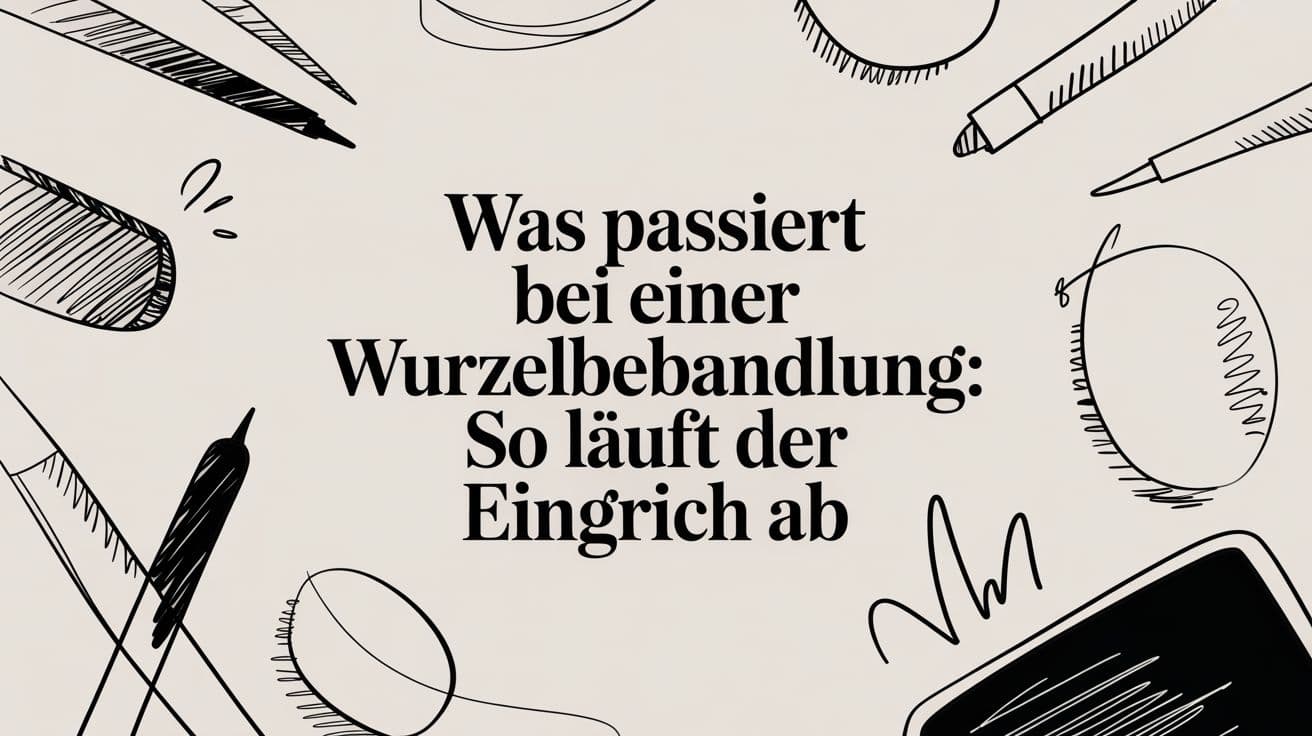 Was passiert bei einer Wurzelbehandlung: So läuft der Eingriff wirklich ab