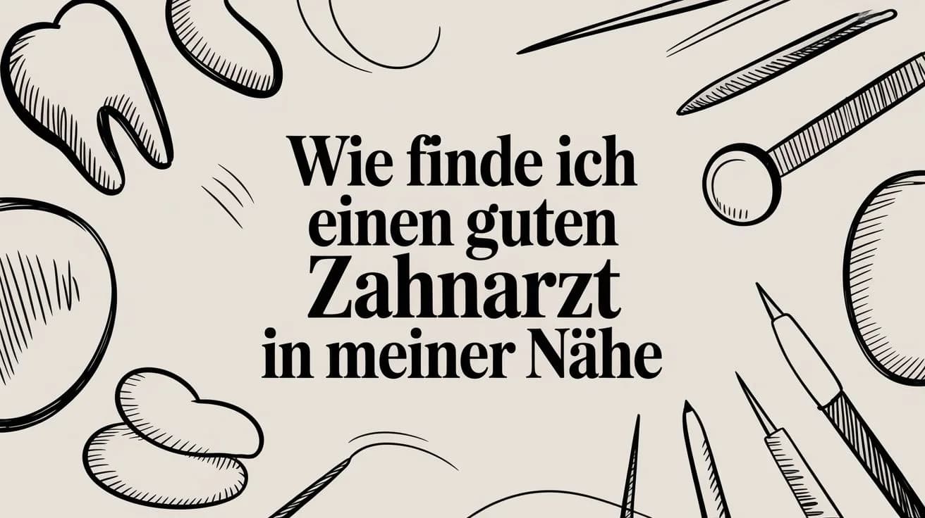 Wie finde ich einen guten Zahnarzt in meiner Nähe