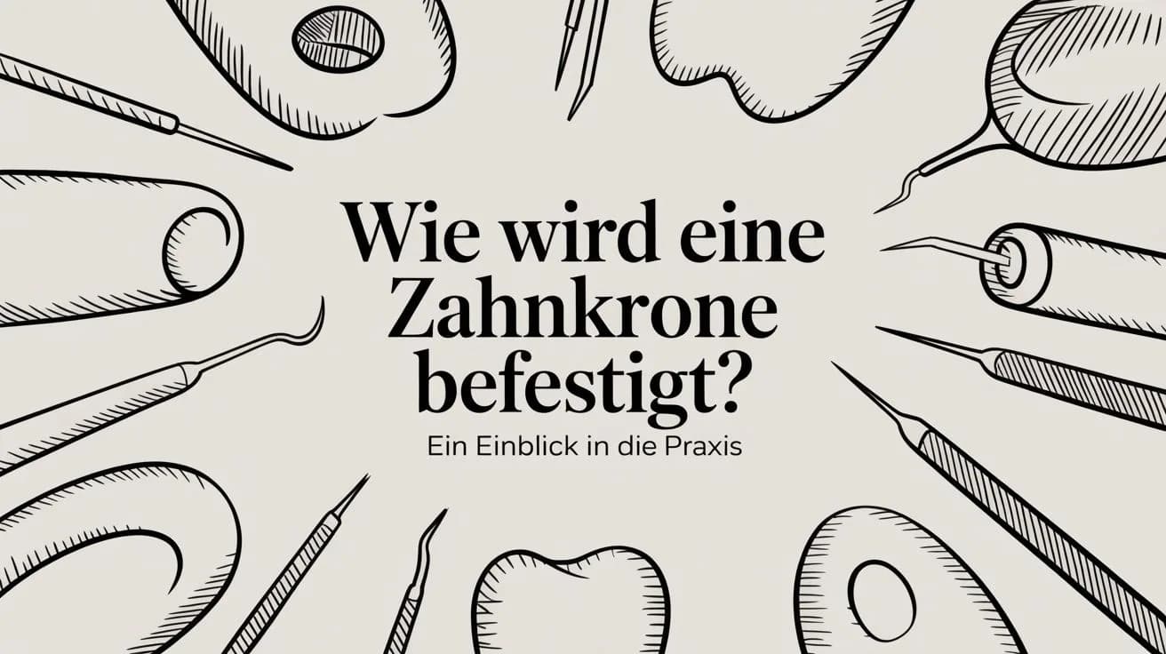 Wie wird eine Zahnkrone befestigt? Ein Einblick in die Praxis