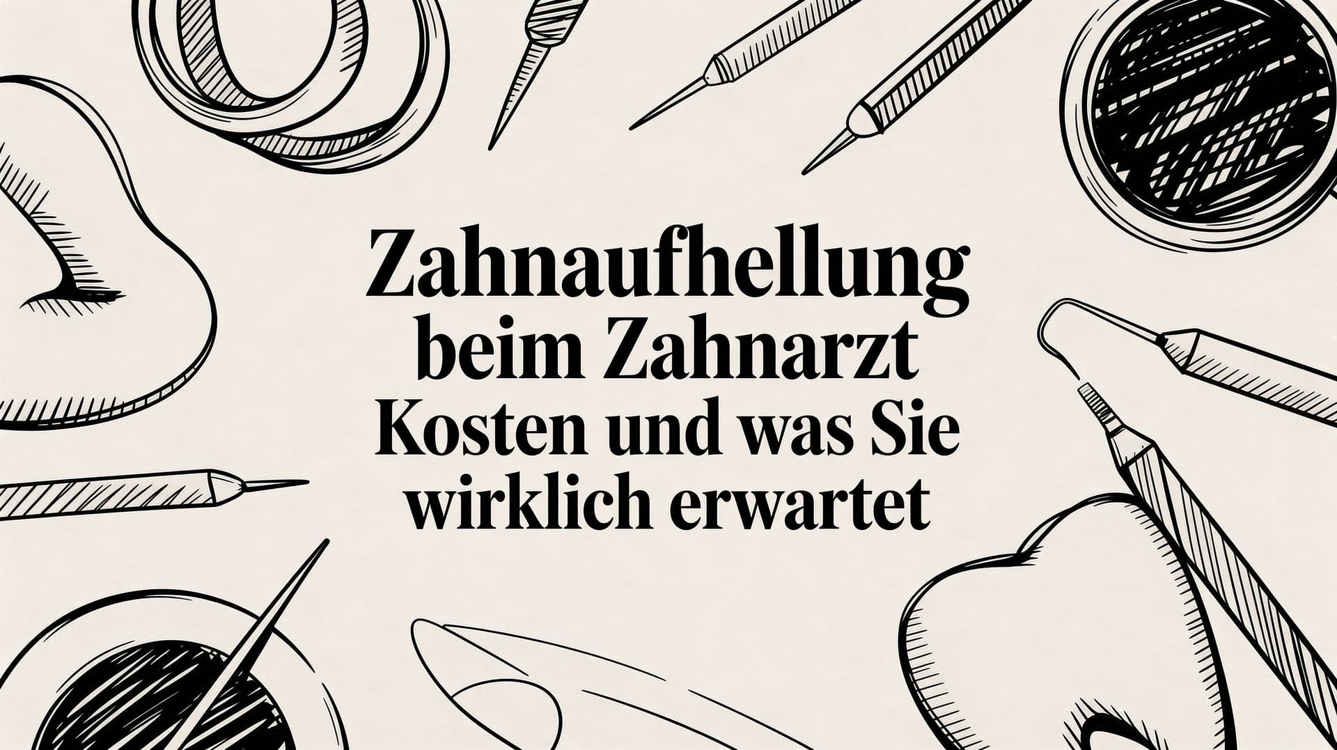 Zahnaufhellung beim Zahnarzt Kosten und was Sie wirklich erwartet