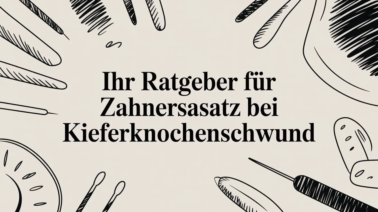 Ihr Ratgeber für Zahnersatz bei Kieferknochenschwund