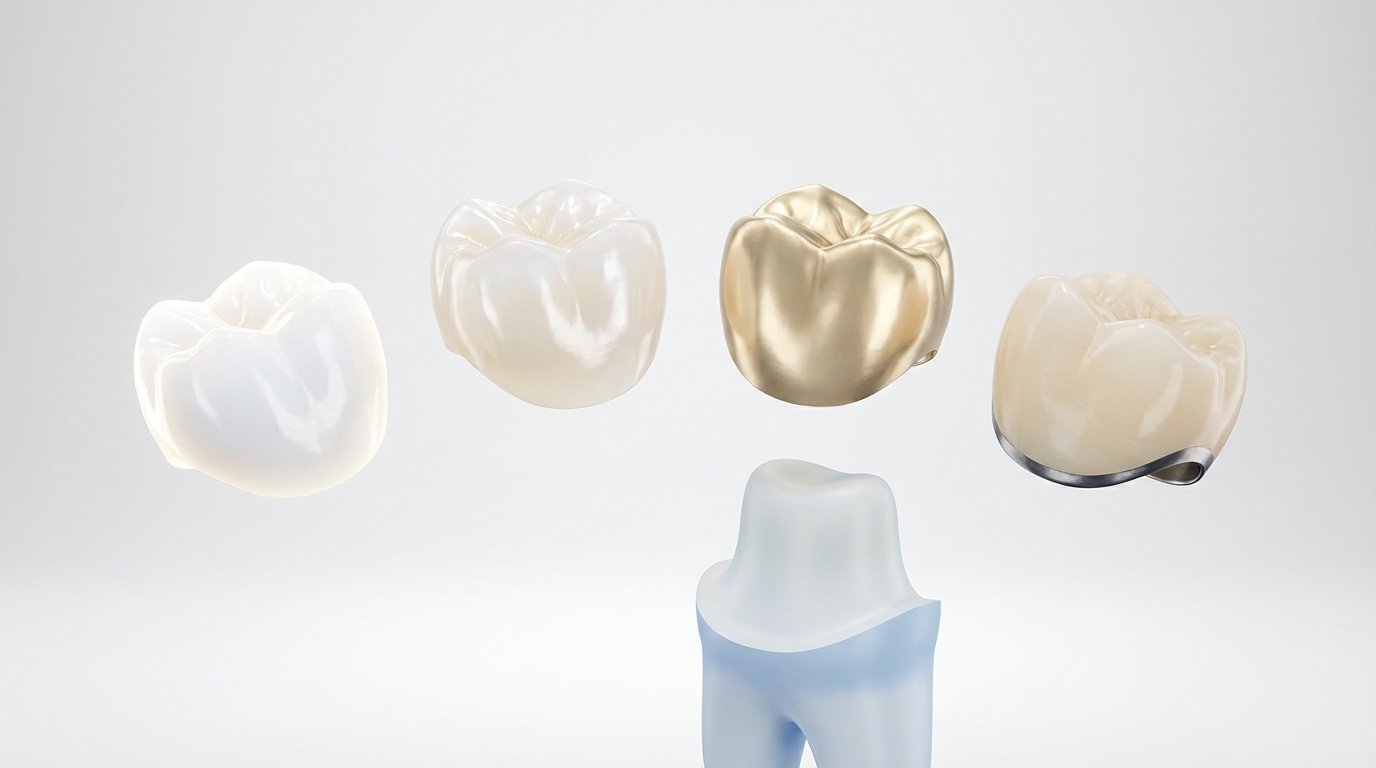 Alle arten von Zahnkronen im Überblick