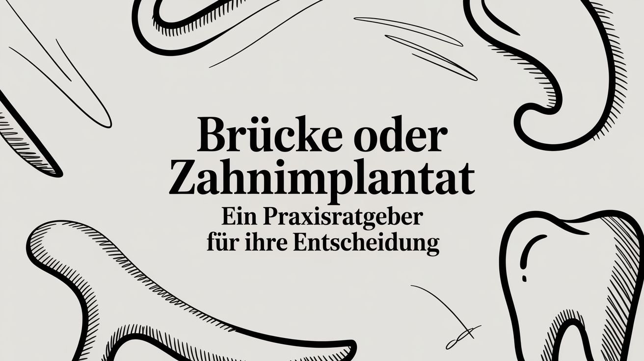 Brücke oder Zahnimplantat ein Praxisratgeber für Ihre Entscheidung