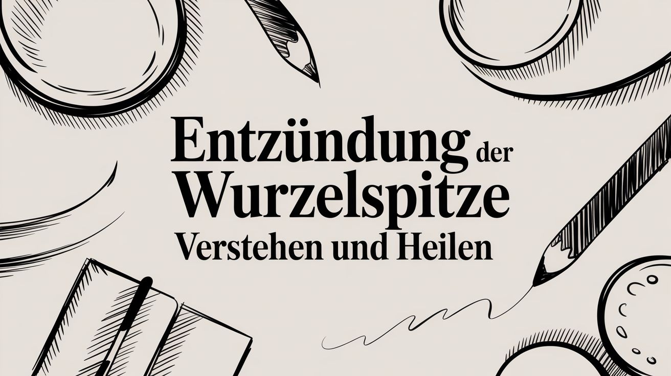 Entzündung der Wurzelspitze verstehen und heilen