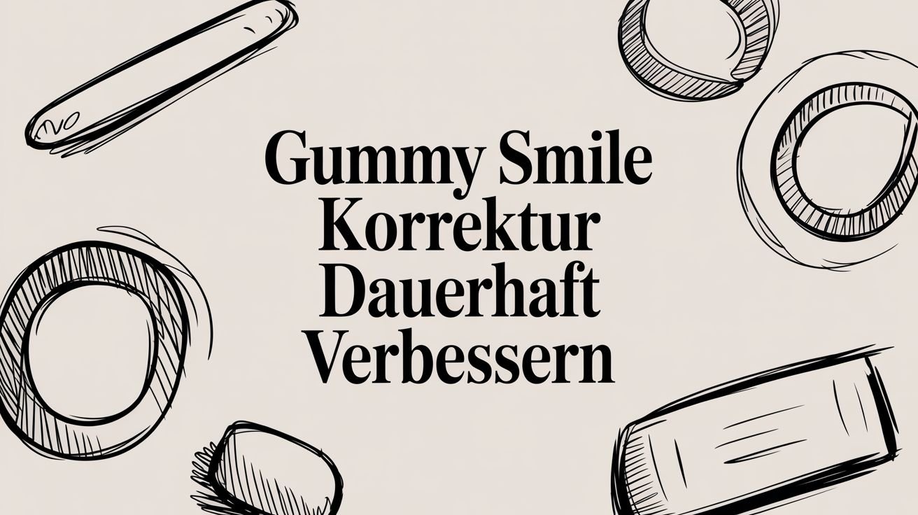 Gummy Smile Korrektur dauerhaft verbessern
