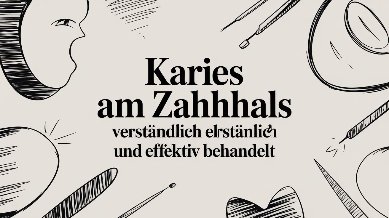 Karies am Zahnhals verständlich erklärt und effektiv behandelt