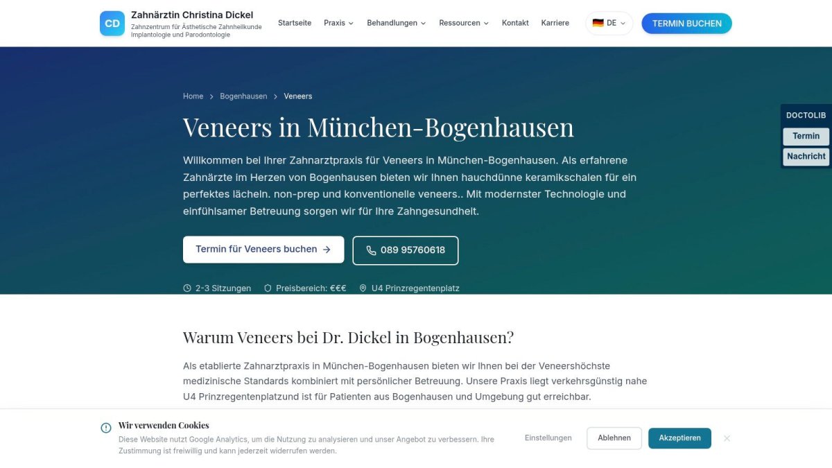 Informationsbild zum Thema Zahngesundheit - Zahnarztpraxis Dr. Christina Dickel