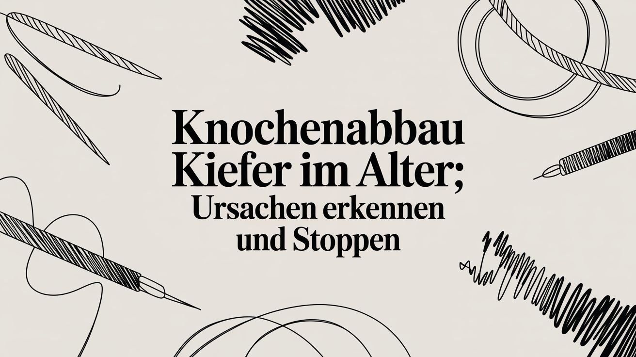 Knochenabbau Kiefer im Alter: Ursachen erkennen und stoppen