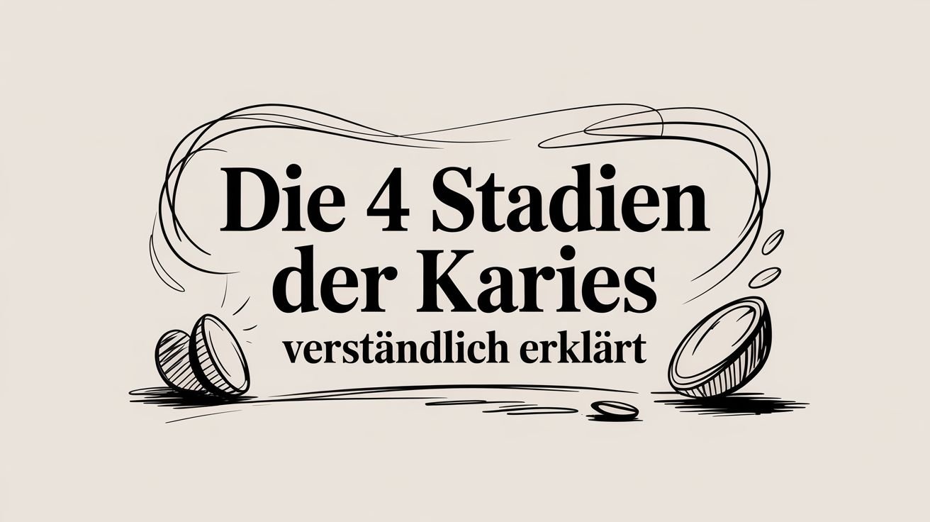 Die 4 Stadien der Karies verständlich erklärt