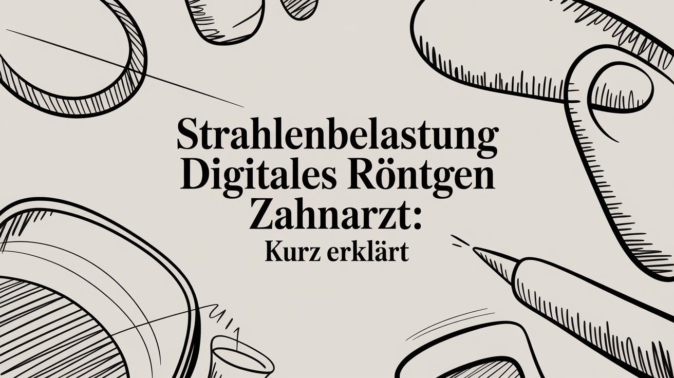 Strahlenbelastung Digitales Röntgen Zahnarzt: kurz erklärt