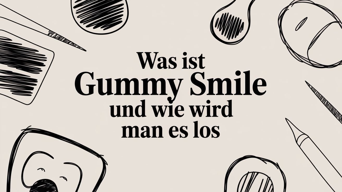 Was ist Gummy Smile und wie wird man es los