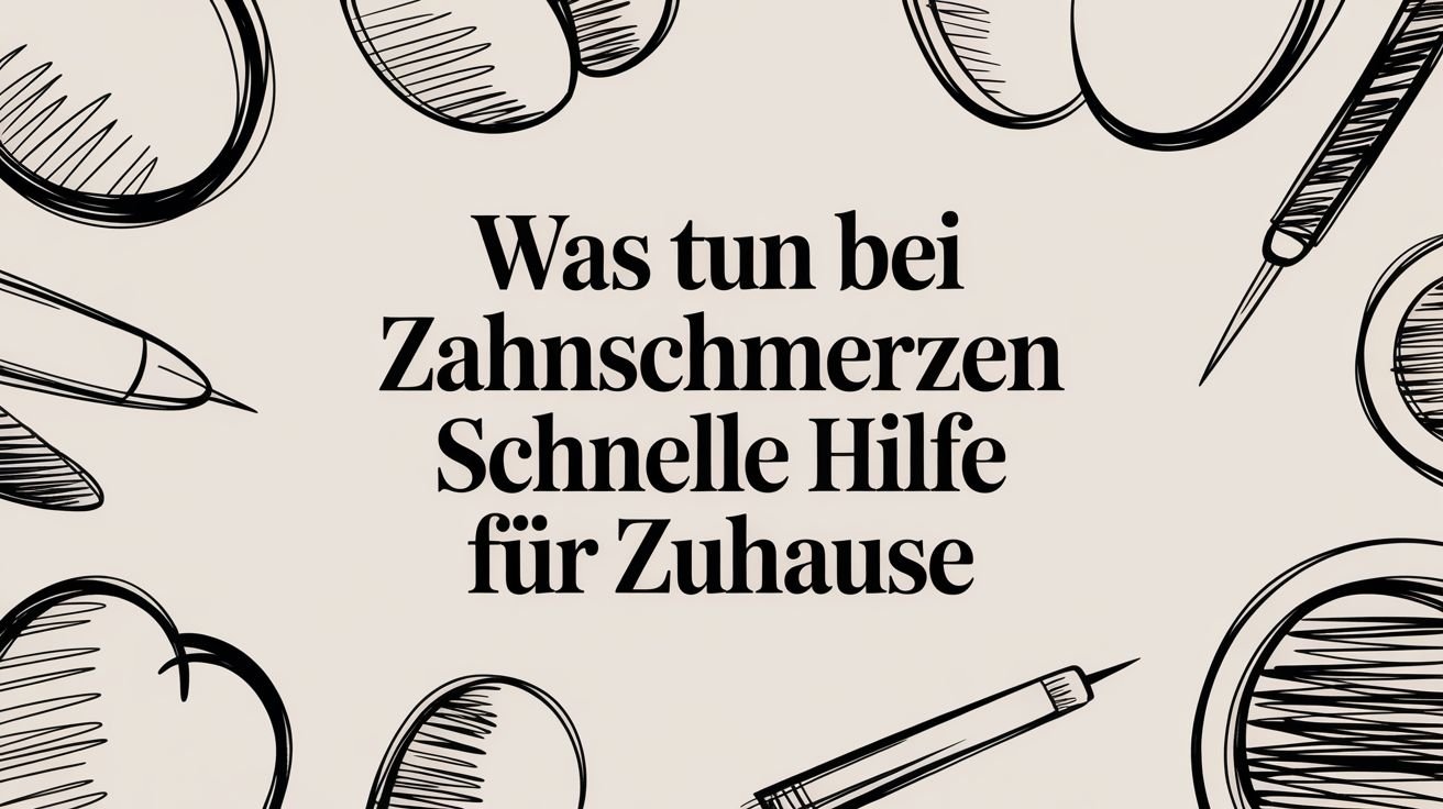Was tun bei Zahnschmerzen schnelle hilfe für zuhause