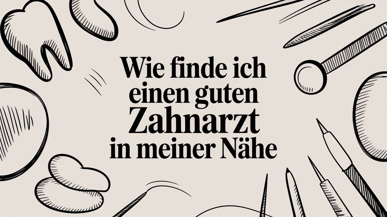 Wie finde ich einen guten Zahnarzt in meiner Nähe