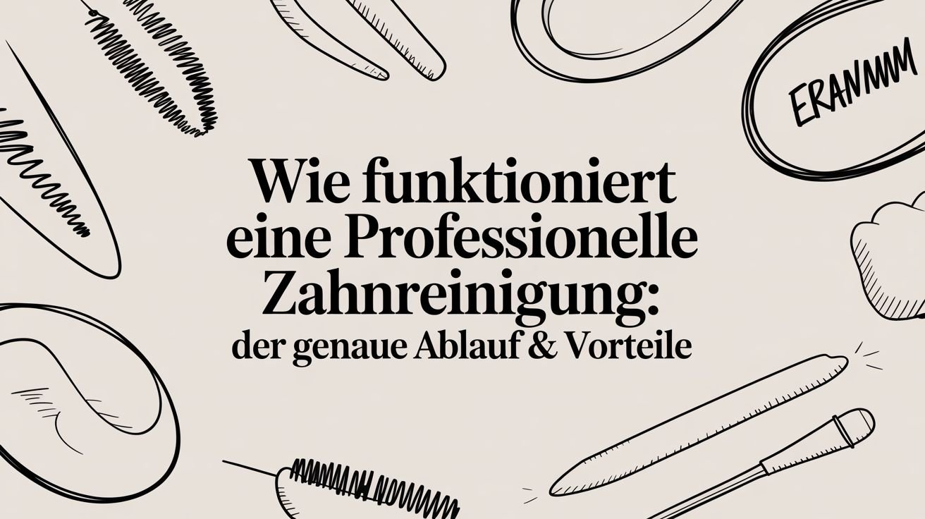 Wie funktioniert eine Professionelle Zahnreinigung: der genaue Ablauf & Vorteile