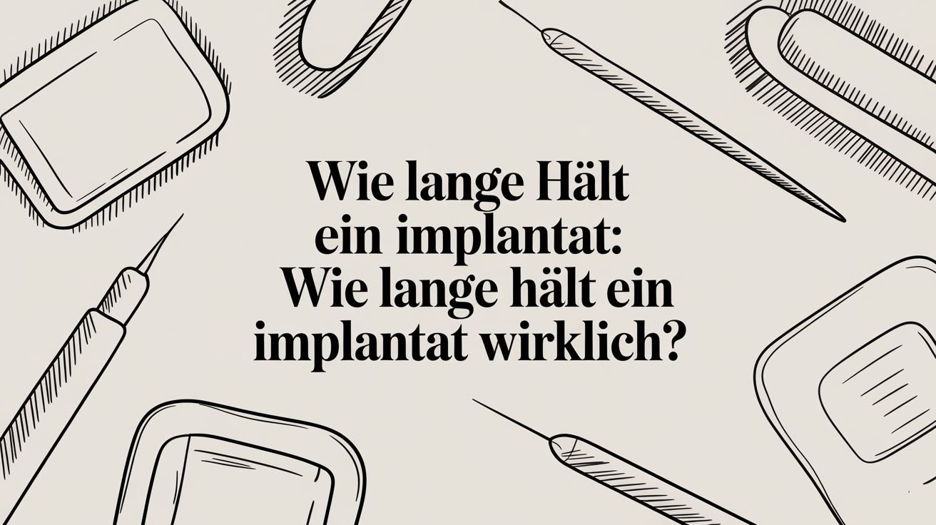 Wie lange hält ein Implantat: Wie lange hält ein Implantat wirklich?