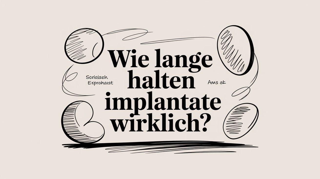Wie lange halten implantate wirklich?