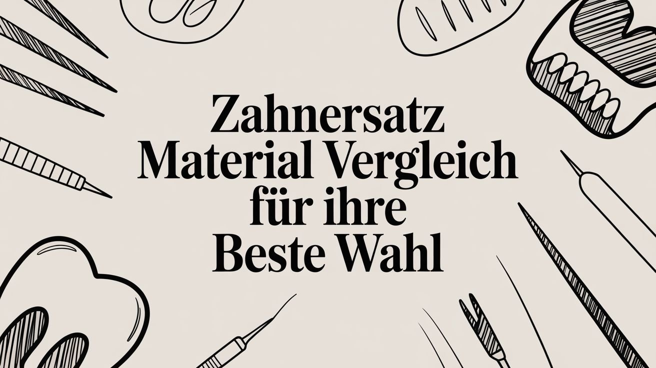 Zahnersatz Material Vergleich für Ihre beste Wahl