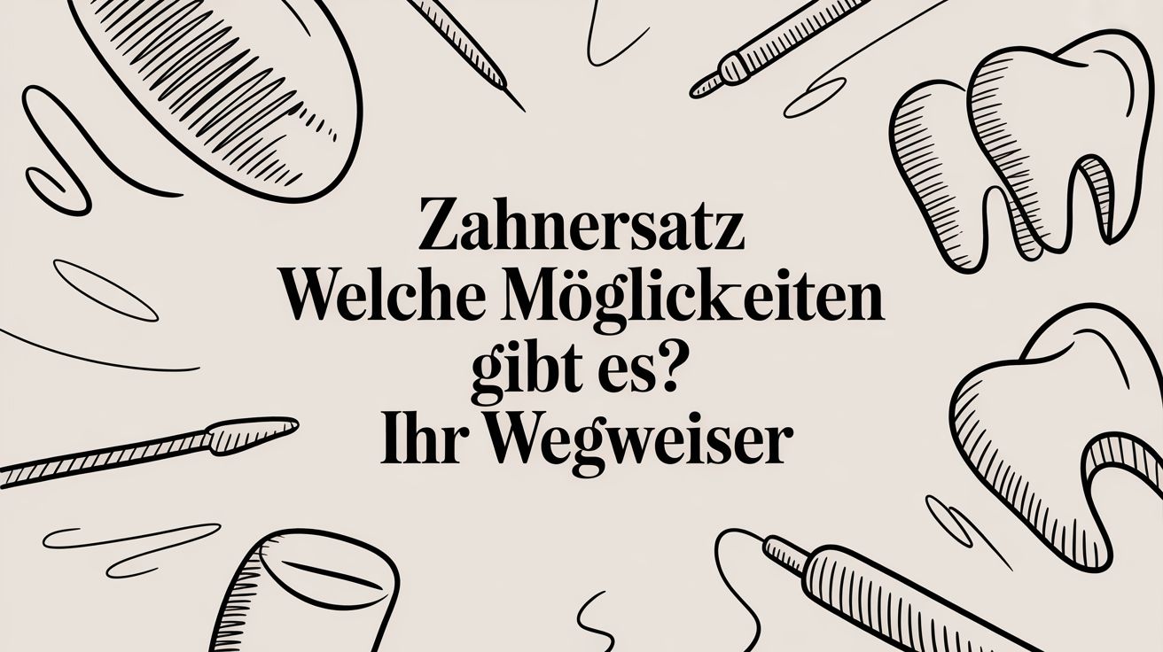 Zahnersatz welche Möglichkeiten gibt es? Ihr Wegweiser