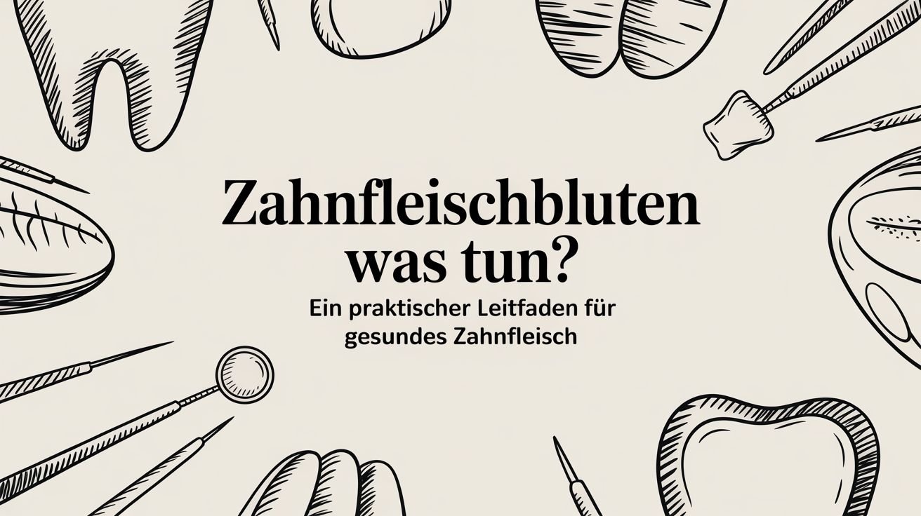 Zahnfleischbluten was tun? Ein praktischer Leitfaden für gesundes Zahnfleisch