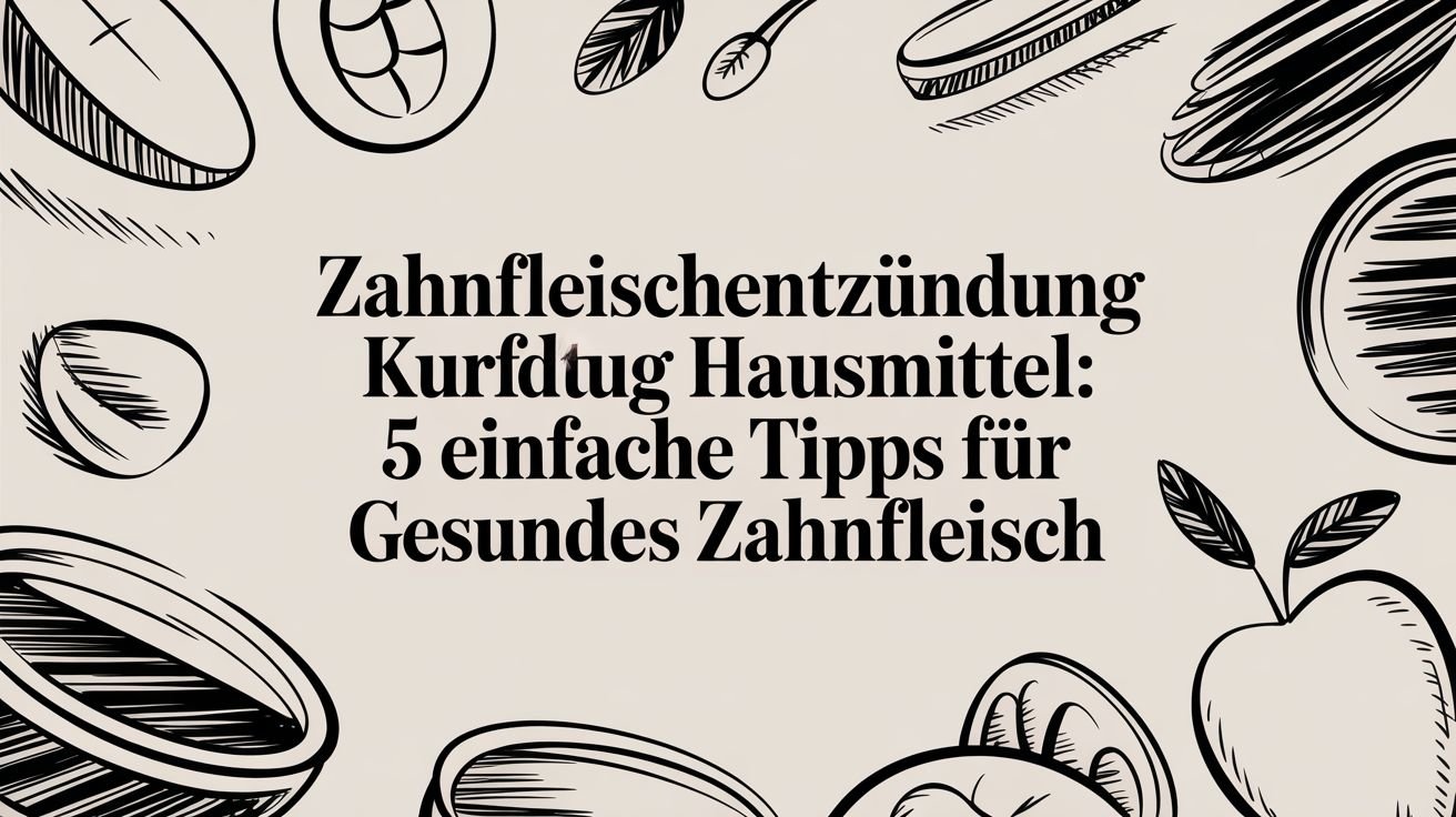 Zahnfleischentzündung: 7 Hausmittel, die wirklich helfen — Zahnarzt-Tipps aus München