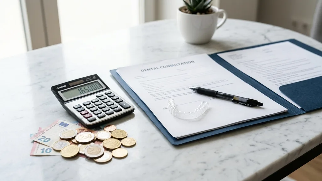 Transparente Kostenplanung für Aligner — Beratungsmappe, Rechner und Aligner-Schiene