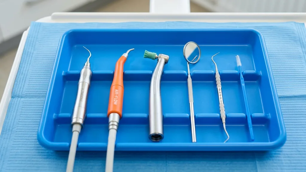 Schritt-für-Schritt Ablauf der professionellen Zahnreinigung