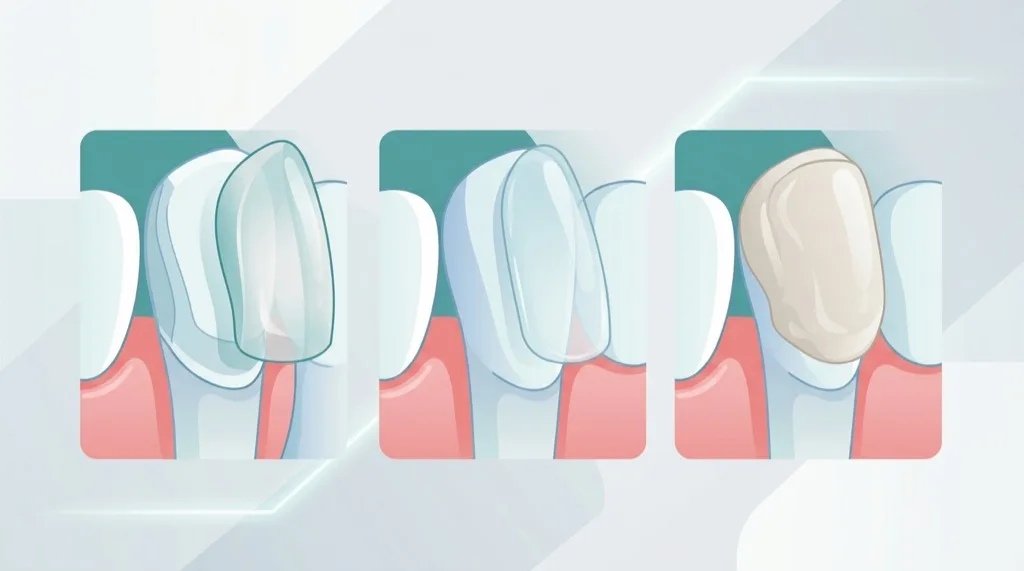 Drei Veneer-Arten im Vergleich: Keramik, Non-Prep und Komposit