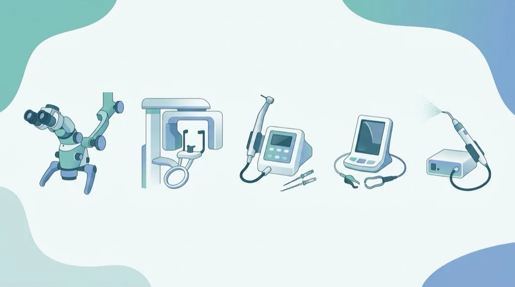 Unsere Endodontie-Ausstattung: Mikroskop, DVT, NiTi, Ultraschall