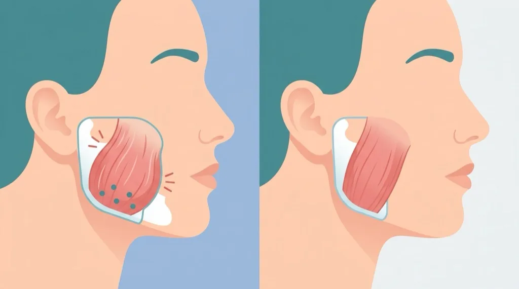 Botox-Therapie bei Bruxismus: Injektion in den Kaumuskel