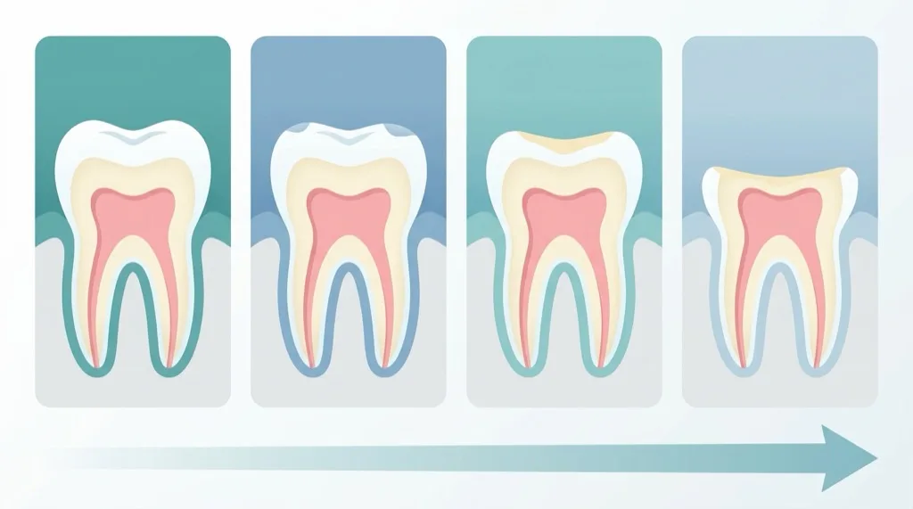 Zahnabrasion durch Bruxismus: Fortschreitender Zahnverschleiß